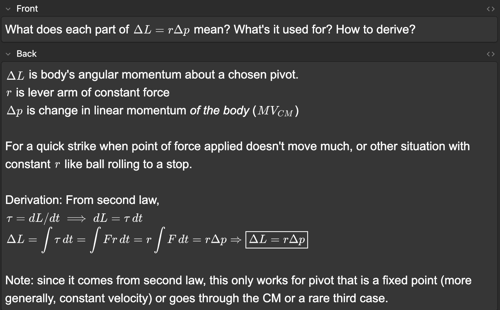 One of my early cards.